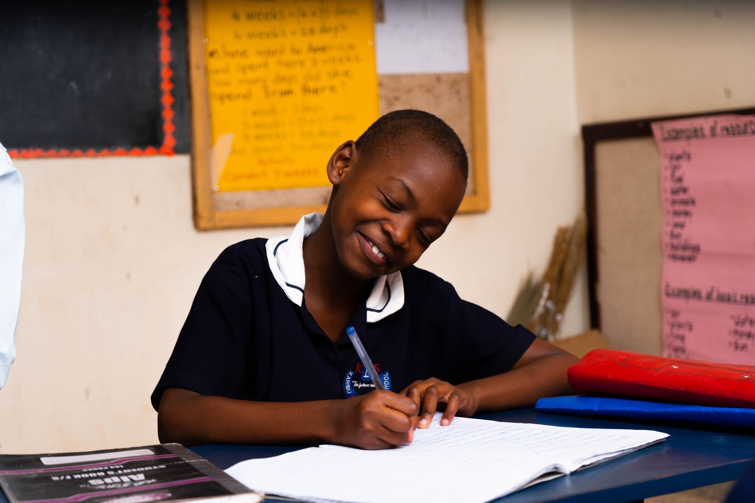 Learner writing activity